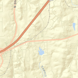 Shingle Springs Street Map