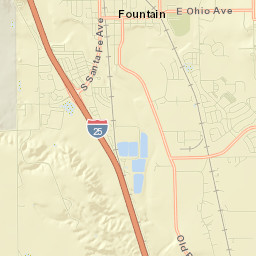 Fountain Street Map