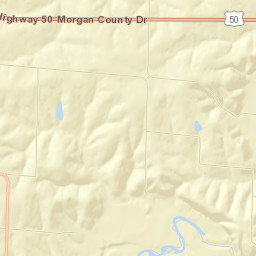 U.S. 50, Otterville, MO 65348, USA Street Map