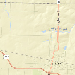 Tipton Street Map