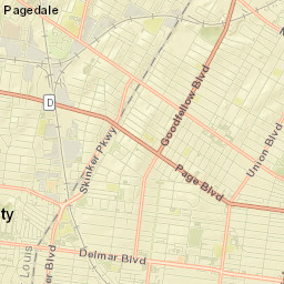 6170 Delmar Boulevard Saint Louis MO Street Map