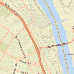 1400-1416 Saint Louis Avenue, St. Louis, MO Street Map