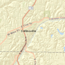 108 Saint Louis Road, Collinsville, IL 62234 Street Map