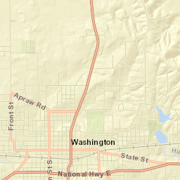 Washington Street Map
