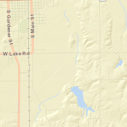 Scott County Street Map