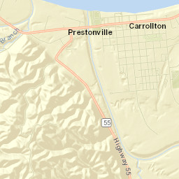 Water Street Carrollton KY 41008 Street Map