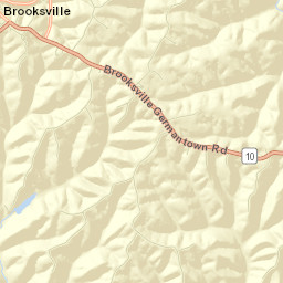 Brooksville Street Map