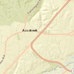 Accokeek Street Map