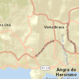 Angra do Heroísmo Street Map
