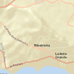Ribeirinha Street Map