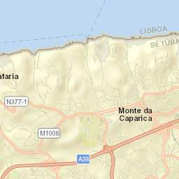 Caparica Street Map