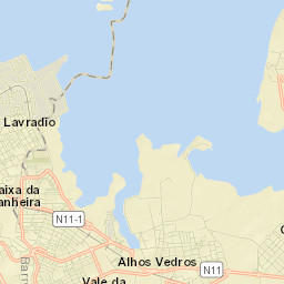 Lavradio Street Map