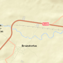 Brazatortas Street Map