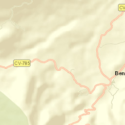Benifallim Street Map