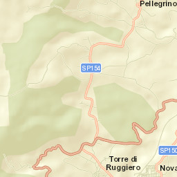 Torre di Ruggiero Street Map