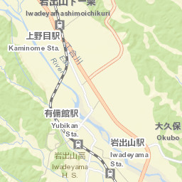 Ōsaki Shi Street Map
