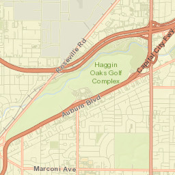 I-80BUS Sacramento CA 95821 USA Street Map