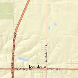 Louisburg Street Map