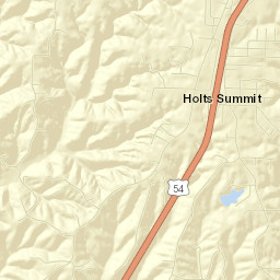 242-244 West Hillcrest Avenue, Holts Summit Street Map