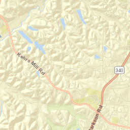 2008-2018 Kehrs Mill Road, Chesterfield, MO Street Map