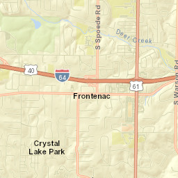 Frontenac Street Map