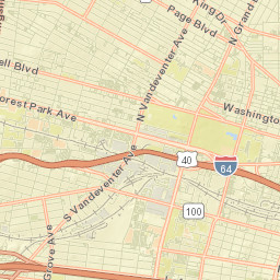 4525 Olive St St Louis MO 63108 Street Map