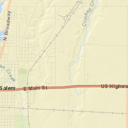 Marion County Street Map