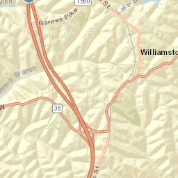 Williamstown Street Map