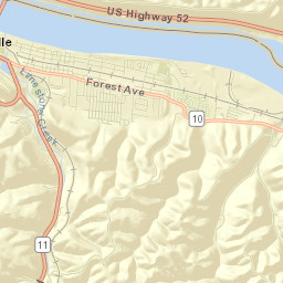 Maysville Street Map