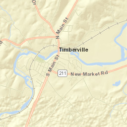 Timberville Street Map