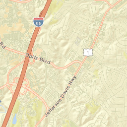 Potomac Mills Street Map