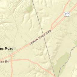 Bryans Road Street Map