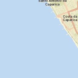 Costa de Caparica Street Map