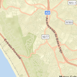 Charneca de Caparica Street Map