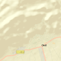 Onil Street Map