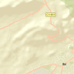 Ibi Street Map
