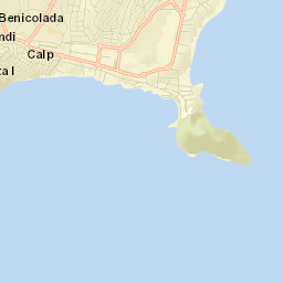 Calp Street Map