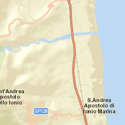 Sant'Andrea Apostolo dello Ionio Street Map