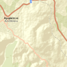 Amfíkleia Street Map