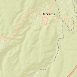Göreme Street Map