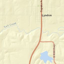 Lyndon Street Map