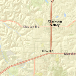 1536 Englebrook Drive Ballwin MO 63011 Street Map