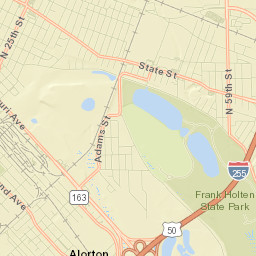 4563-4899 Missouri Ave Alorton IL Street Map