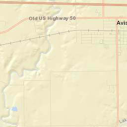 Aviston Street Map