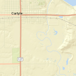 Carlyle Street Map