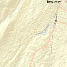 Broadway Street Map