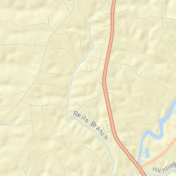 Huntingtown Street Map