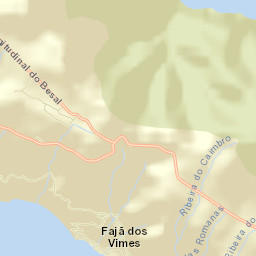 Calheta de São Jorge Street Map
