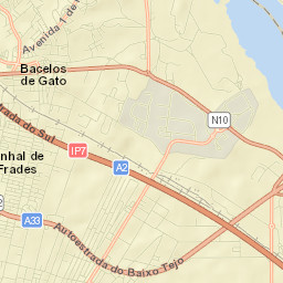 Aldeia de Paio Pires Street Map
