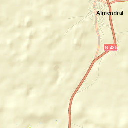 Almendral Street Map